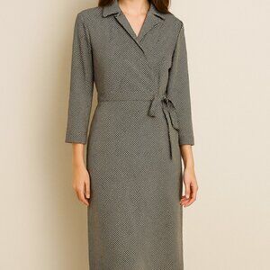 Harold's Vintage Sash Wrap Belt Dress Retro